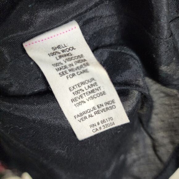 Free People Vintage Wool Size 12 Beaded Dress - Picture 6 of 7